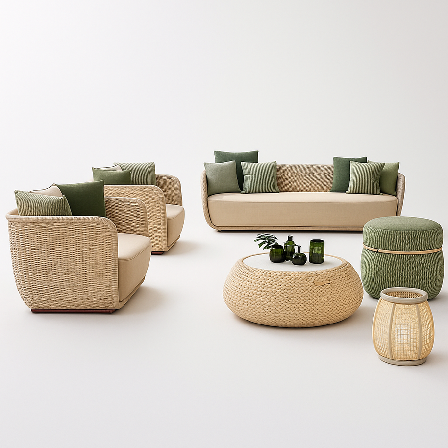 Solaterra Woven Retreat Set