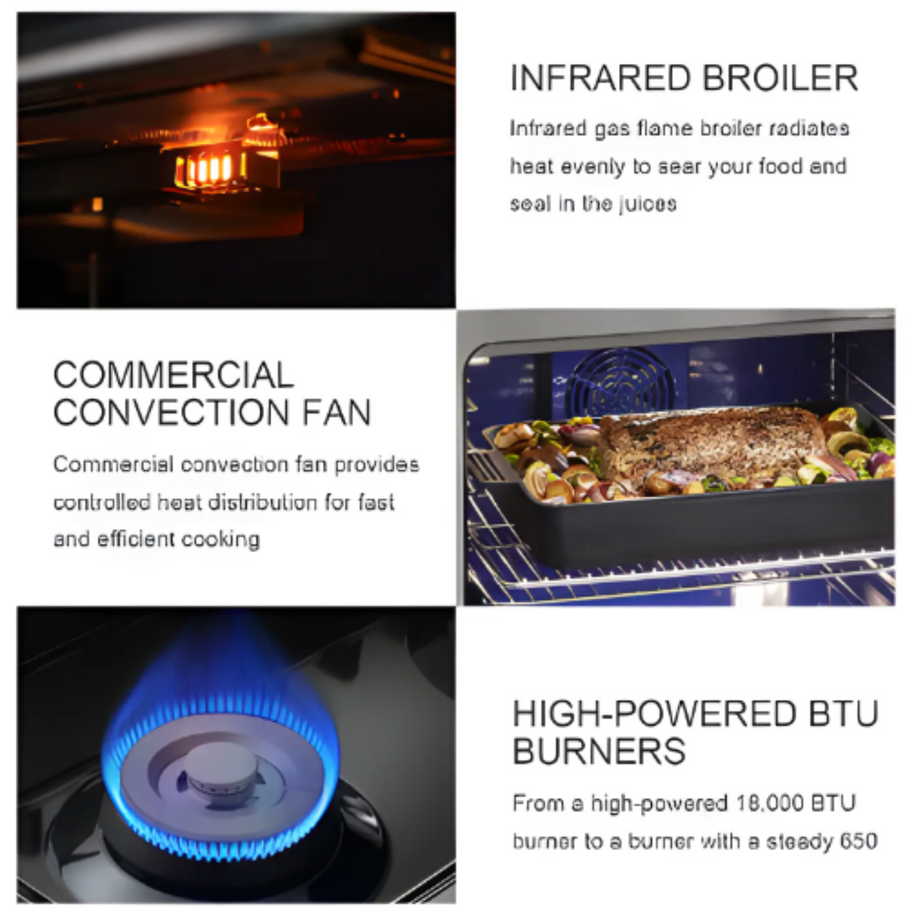 Vulcané Elite 800 Gas Range