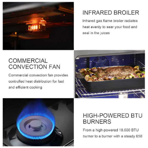 Vulcané Elite 800 Gas Range